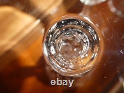 Saint Louis modèle Cerdagne 5 verres à vin en cristal Saint louis SUPERBE