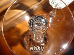 Saint Louis modèle Cerdagne 5 verres à vin en cristal Saint louis SUPERBE