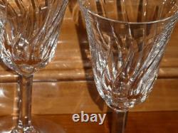 Saint Louis modèle Cerdagne 5 verres à vin en cristal Saint louis SUPERBE