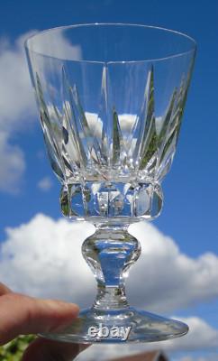 Saint Louis modèle Guernesey 6 verres à vin rouge en cristal Haut. 13,2 cm