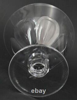 Saint Louis modèle Marne, 4verres à eau, cristal, 11,2 cm, signés