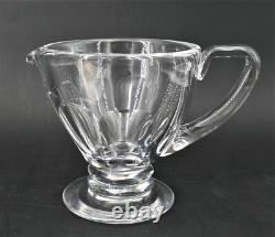 Saint Louis modèle Marne, beau broc/pichet, cristal, signé, excellent état