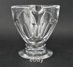 Saint Louis modèle Marne, beau broc/pichet, cristal, signé, excellent état