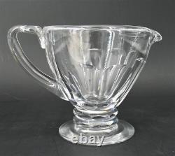 Saint Louis modèle Marne, beau broc/pichet, cristal, signé, excellent état