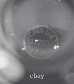 Saint Louis modèle Marne, beau broc/pichet, cristal, signé, excellent état