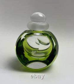 Sainte-Louis (France) Flacon à Parfum en Cristal de Saint-Louis Années 1990