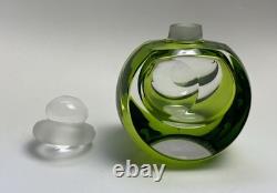 Sainte-Louis (France) Flacon à Parfum en Cristal de Saint-Louis Années 1990