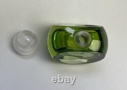 Sainte-Louis (France) Flacon à Parfum en Cristal de Saint-Louis Années 1990