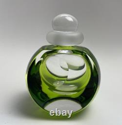 Sainte-Louis (France) Flacon à Parfum en Cristal de Saint-Louis Années 1990