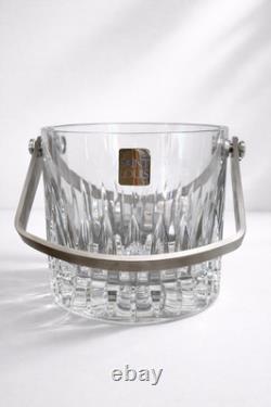 Seau à glaçons en cristal taillé Saint Louis