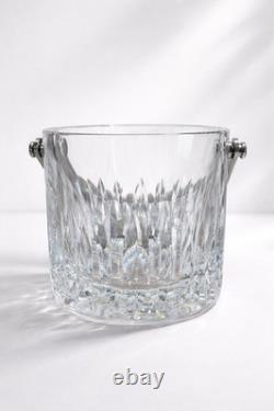 Seau à glaçons en cristal taillé Saint Louis