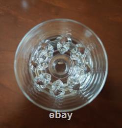 Sérié 6 Verres à Vin, Eau en cristal de St Louis, modèle Jersey 11,2cm