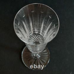 Série De 6 Flûtes À Champagne En Cristal De St Louis Modèle Tommy Signés