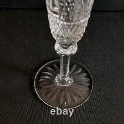 Série De 6 Flûtes À Champagne En Cristal De St Louis Modèle Tommy Signés