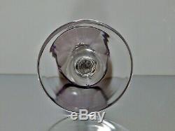 Série de 6 verres roemer cristal (Saint-Louis Bristol Val St Lambert Osram)