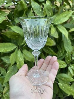 Série de 8 verres cristal Saint-Louis modèle Tommy 14 cm