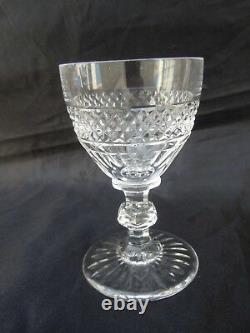 Série verres cristal taillé St Louis France modele Trianon verre a liqueur