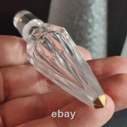 Service A Liqueur Cristal De Saint Louis Modèle Givré Doré