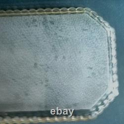 Service A Liqueur Cristal De Saint Louis Modèle Givré Doré