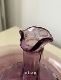 Service Plateau Carafe Sucrière En Cristal De St Louis Grave