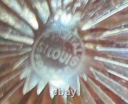 Service Saint-Louis modèle Tommy Carafe et ses 5 verres cristal doublé rubis