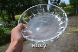 Service à Punch en Cristal Signé Saint Louis Saladier + 7 Tasses