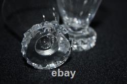 Service à liqueur ancien, cristal de Saint Louis modèle DIAMANT, carafe verres