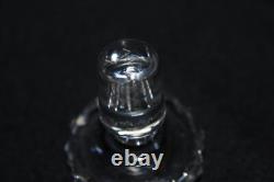 Service à liqueur ancien, cristal de Saint Louis modèle DIAMANT, carafe verres