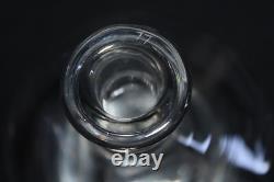 Service à liqueur ancien, cristal de Saint Louis modèle DIAMANT, carafe verres