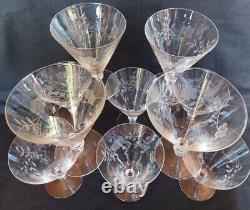 Service de 10 verres à Vin Champagne en cristal de St Louis modèle référencé