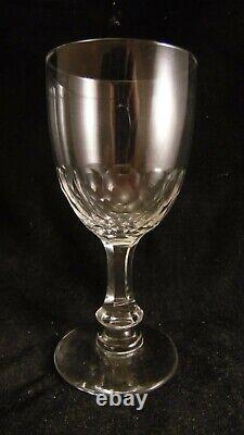 Service de 5 verres à eau en cristal de Saint Louis modèle Océan taille 1925