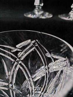Service de 6 Verres A Vin Eau En cristal de st Louis Signé