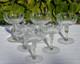 Service De 6 Coupes à Champagne En Cristal Taillé. Saint Louis Service Stella