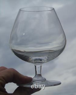 Service de 6 verres à cognac en cristal de Saint Louis Haut. 13 cm