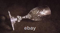 Service de 6 verres a vin en cristal de St Saint Louis modèle Messine