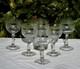 Service De 6 Verres En Cristal De Saint Louis Mod&egrave;le Micado Haut. 12,7 Cm