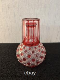 Service de nuit cristal overlay Saint Louis Baccarat