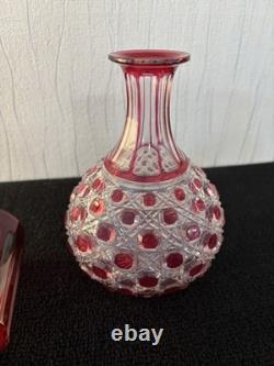 Service de nuit cristal overlay Saint Louis Baccarat