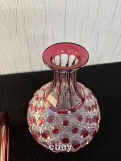 Service de nuit cristal overlay Saint Louis Baccarat