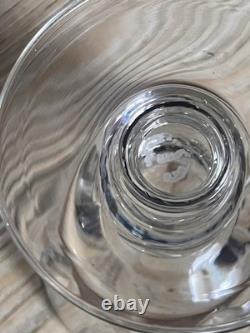 Service en cristal Saint-Louis modèle Jersey Carafe + 17 verres Estampillés