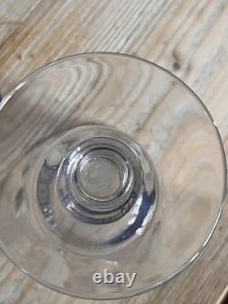 Service en cristal Saint-Louis modèle Jersey Carafe + 17 verres Estampillés