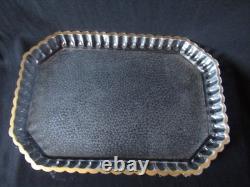 Service liqueur cristal givré SAINT LOUIS 8 verres 2 carafes et le plateau