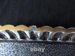 Service liqueur cristal givré SAINT LOUIS 8 verres 2 carafes et le plateau