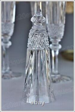Set 6 flûtes en cristal de St Louis modèle Tommy 18,6 cm Champagne flutes