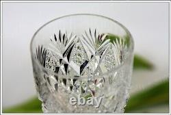 Set 6 verres à eau en cristal de Saint Louis modèle Florence Water glasses (A)