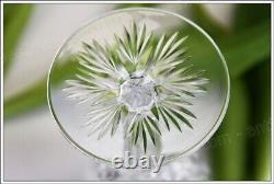 Set 6 verres à eau en cristal de Saint Louis modèle Florence Water glasses (A)