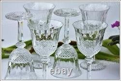 Set 6 verres à eau en cristal de St Louis modèle Tommy Water glasses set (A)