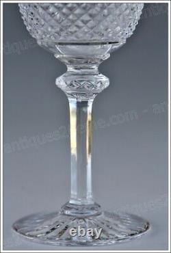 Set 6 verres à vin n°4 cristal Saint Louis modèle Tommy 15 cm Wine glasses