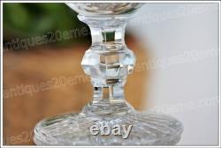 Set 6 verres à vin n°4 en cristal de Saint Louis modèle Trianon Wine glasses