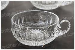 Set de 2 coupelles en cristal de Saint Louis modèle Tommy Cups with handle Set de 2 coupelles en cristal de Saint Louis modèle Tommy Cups with handle
